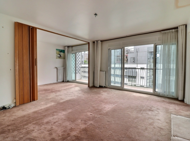 appartement 4 pièces paris 13e - séjour