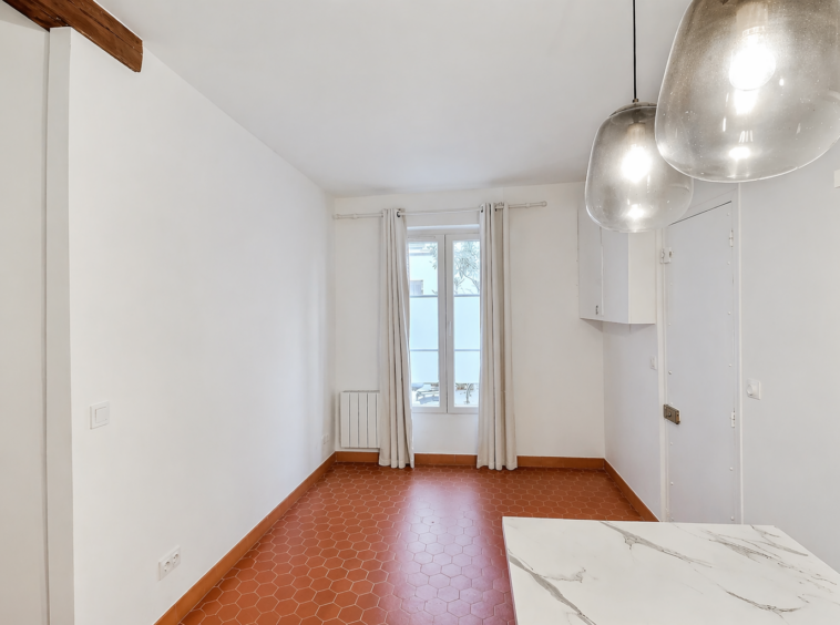 appartement 2 pièces Paris 15e Alleray entrée salon